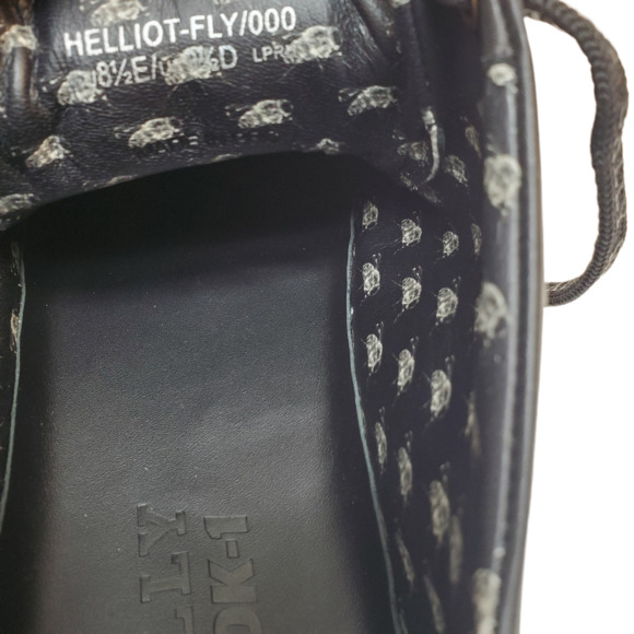 Bally Mens Casual Shoes Bieny water-resistant Sneakers 12D Black White - Picture 7 of 7